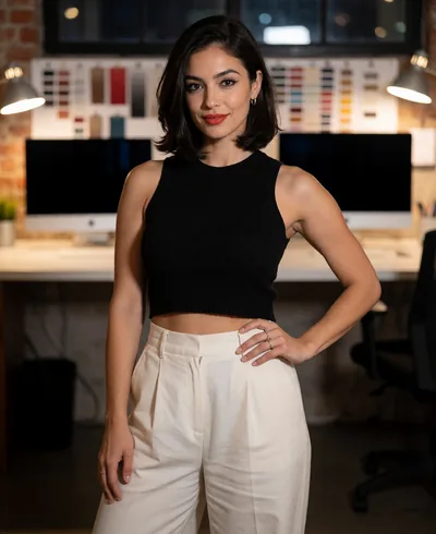 Alba, 25, a fictional AI companion